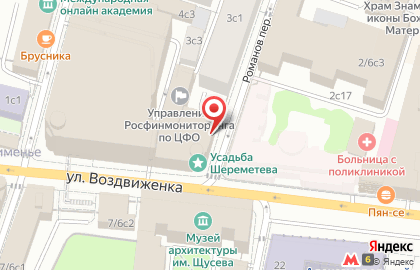 Москомстройинвест, комитет на карте