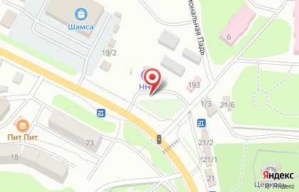 ННК в Петропавловске-Камчатском на карте