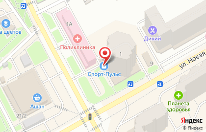 Фирменный магазин Триколор ТВ на улице Новая Слобода на карте