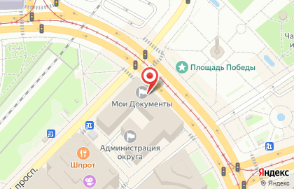 Центр предоставления государственных и муниципальных услуг Мои документы в Центральном районе на карте