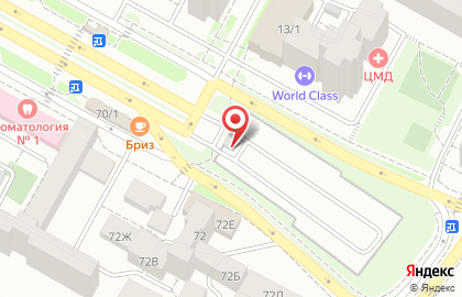 Сеть автостоянок на проспекте Маршала Жукова на карте