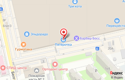 Химчистка-прачечная Белизна на Минусинской улице на карте