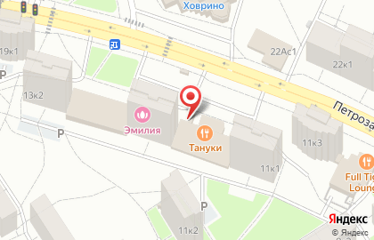 Цветочная база РосЦветТорг на Петрозаводской улице на карте