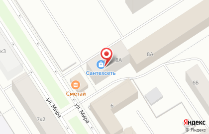 Магазин сантехники и хозтоваров Аквапласт+ в Центральном районе на карте