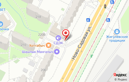 Ветеринарная клиника Жанны Бендюк БениВЕТ на Ново-Садовой улице на карте
