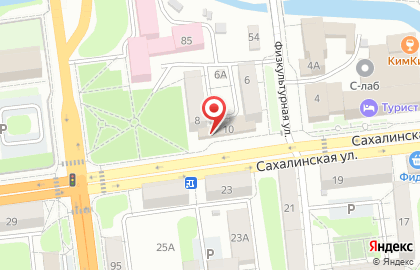 Участковый пункт полиции на Сахалинской улице на карте