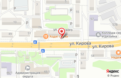 ОАО Банкомат, АКБ Приморье на улице Кирова на карте