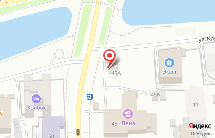Продуктовый магазин Лена на проспекте Ленина на карте