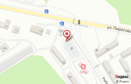 Автостоянка во Владивостоке на карте