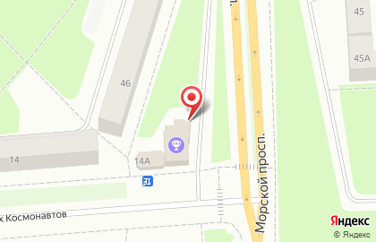 Торговый центр Меркурий на улице Советских Космонавтов на карте