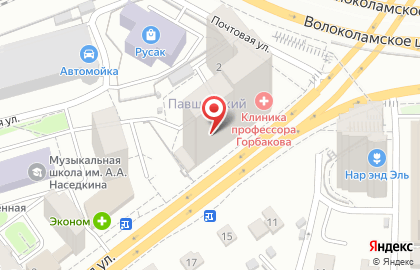 Наркологическая клиника Решение на Павшинской улице на карте