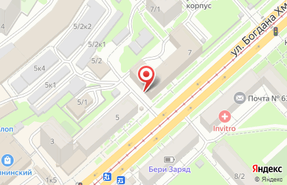 Банк Открытие в Новосибирске на карте