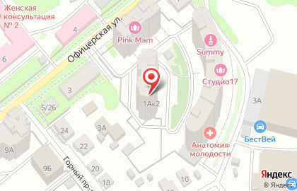 Студия коррекции фигуры А. М. на карте