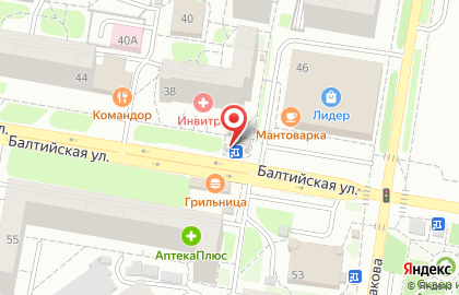 Лига-Пресс на Балтийской улице на карте