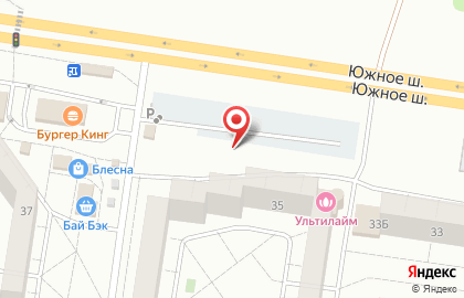 Автостоянка в Тольятти на карте