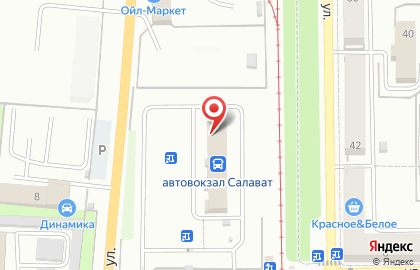 Продовольственный магазин на Уфимской улице на карте