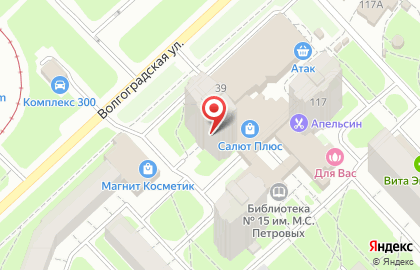 Активити-парк Восторг на Волгоградской улице на карте