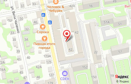 Магазин Вкусняшка в Новороссийске на карте
