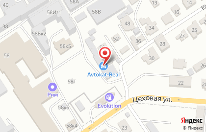 СТО Avtokat-Delete/Avtokat-real удаление и выкуп катализаторов на проспекте Калинина на карте
