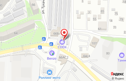 ООО Шина-сервис на улице Тухачевского на карте
