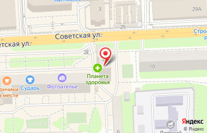 Имидж Клуб на Советской улице на карте