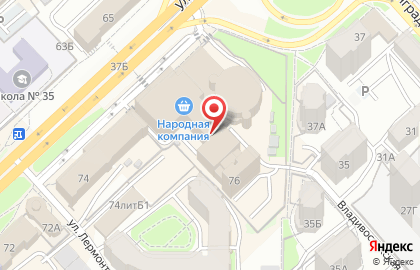 Кабинет массажа лица на улице Карла Маркса на карте