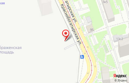 Магазин ЭроВита на Преображенской площади на карте