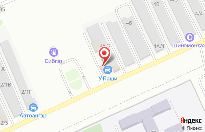 Автосервис FIT SERVICE на улице Энтузиастов в Омске на карте