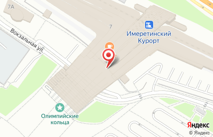 Магазин быстрого питания в Адлерском районе на карте