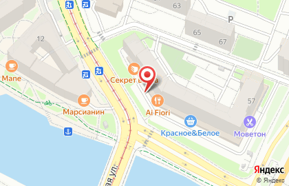 Суши-бар Тунец в Калининграде на карте