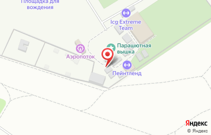 Пейнтбольный клуб Пейнтленд на метро Волжская на карте