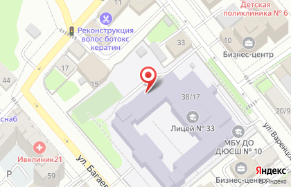 Центр развития ребенка-Детский сад №56 в Иваново на карте