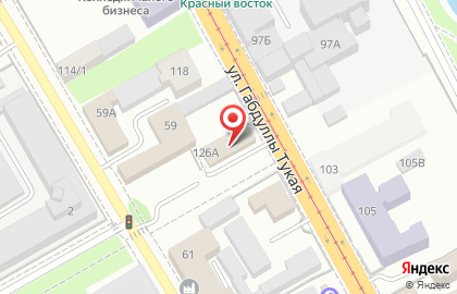 Торгово-сервисный центр ВерШина на улице Габдуллы Тукая на карте