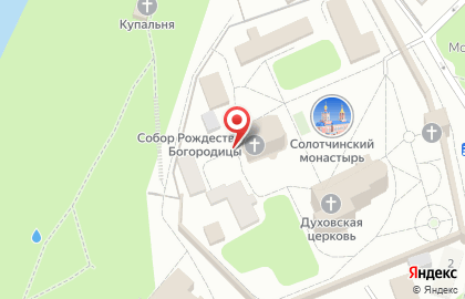 Солотчинский Рождества Богородицы женский монастырь в Рязани на карте
