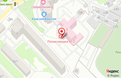 Областная клиническая больница окб им. Н.а. Семашко на улице Профессора Никулина на карте