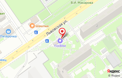 Магазин товаров для дома в Автозаводском районе на карте