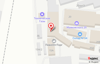 Магазин автозапчастей в Ижевске на карте