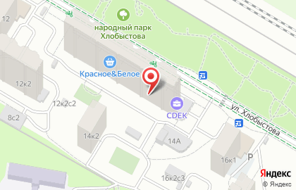 Парикмахерская в Москве на карте