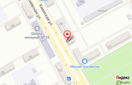 Продуктовый магазин Смак на Киевской улице на карте