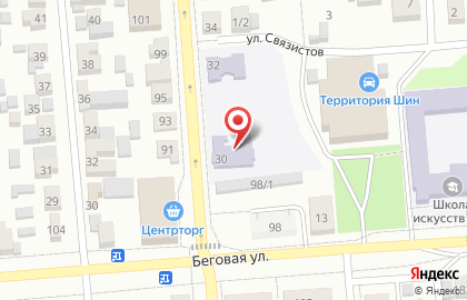 Детский сад общеразвивающего вида №62 в Коминтерновском районе на карте