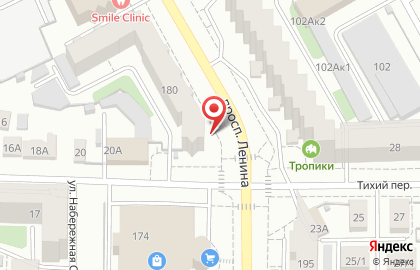 Салон красоты Созвездие на проспекте Ленина на карте