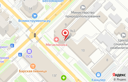 Кафе-столовая Маруся на улице Есенина на карте