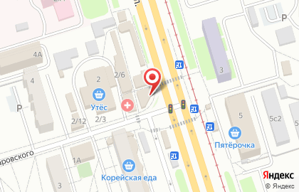 Сеть водоматов Урал-Аква в Металлургическом районе на карте