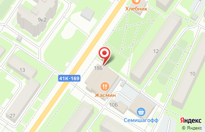 Бар Жасмин на карте