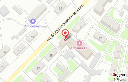 Национальный Банк Сбережений на улице Богдана Хмельницкого на карте