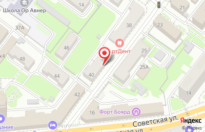 Ремонтная мастерская Нижегородский мастер на Совнаркомовской улице на карте