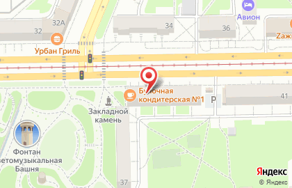 Медицинская компания Инвитро на проспекте Ленина на карте