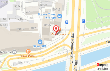 Группа компаний БПЦ на улице Земляной Вал на карте