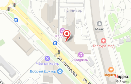 Школа танцев 10 шагов на карте