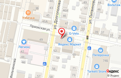 Будьте здоровы, Нижняя часть города на улице Долгополова на карте
